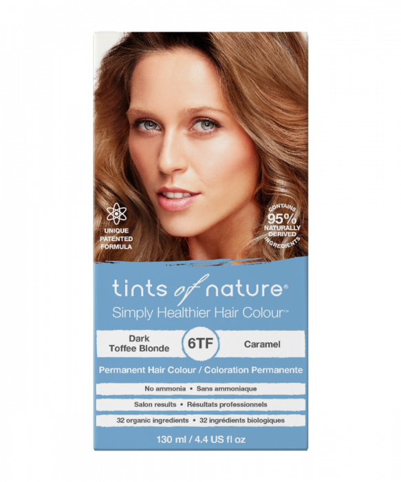 6TF bjonde caramel e erret (dark toffee blonde)