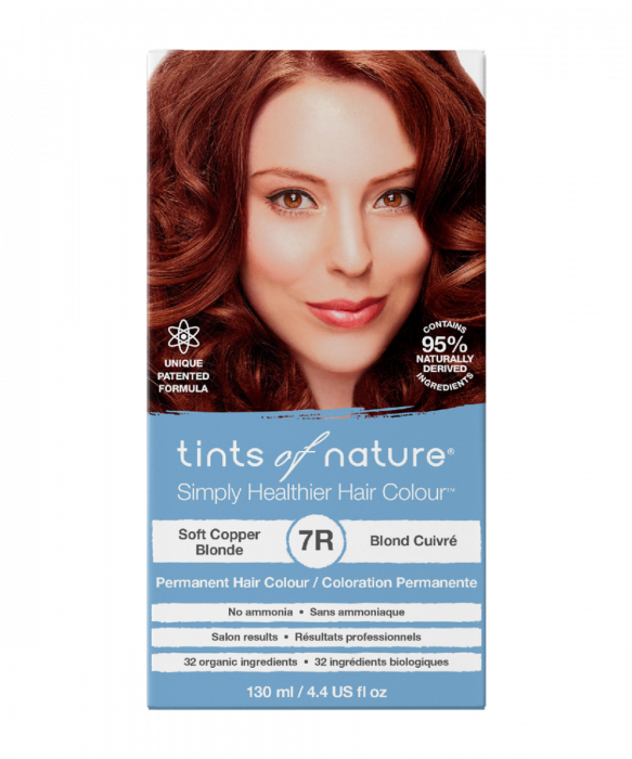 7R bjonde baker e lehte (soft copper blonde)