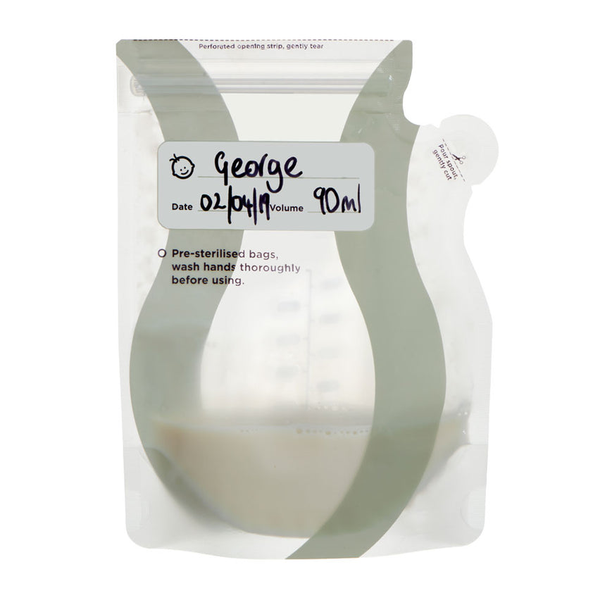 easy pour breast milk storage bags x30 - Figura 2