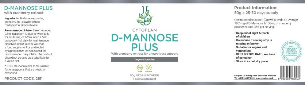 D-Mannose Plus - Figura 2