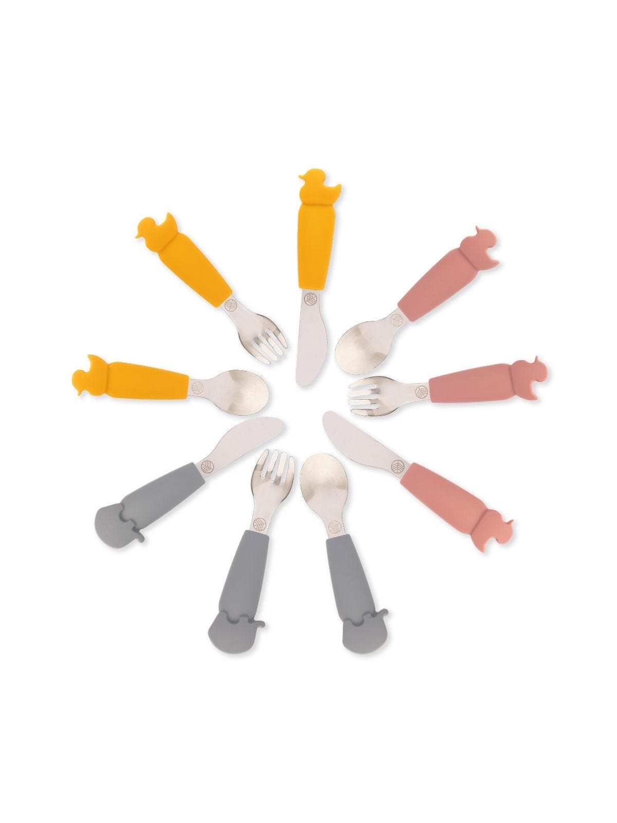 Silicone Cutlery Duck Yellow - Figura 2