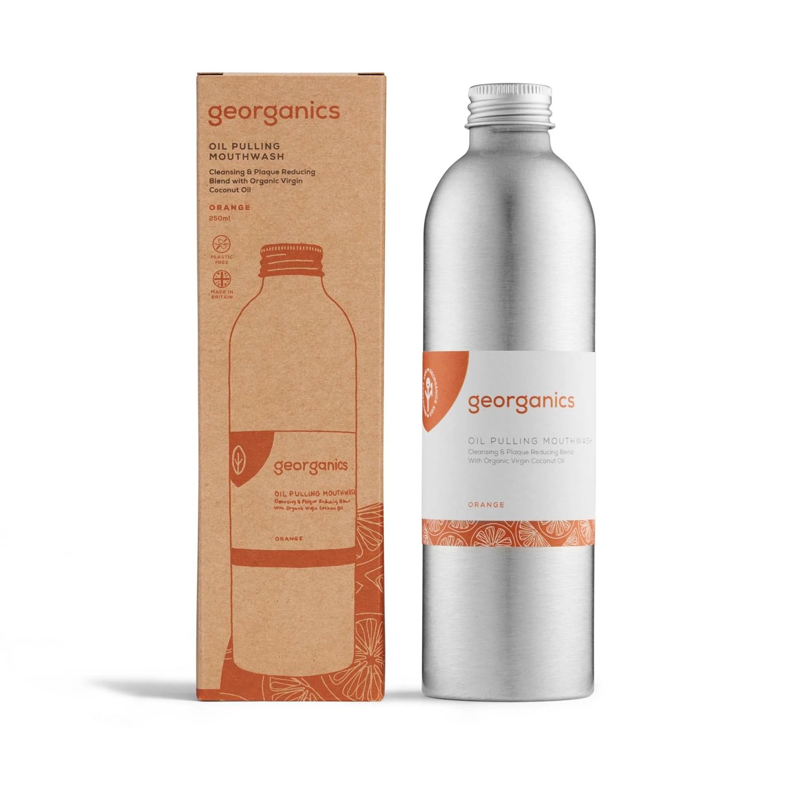 Oil Pulling Mouthwash - Orange 250ml