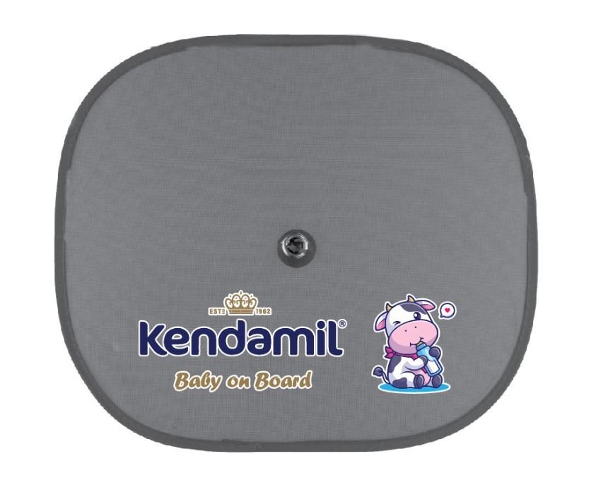 Mbrojtëse për xhamat anësore të makinave me logon e KENDAMIL