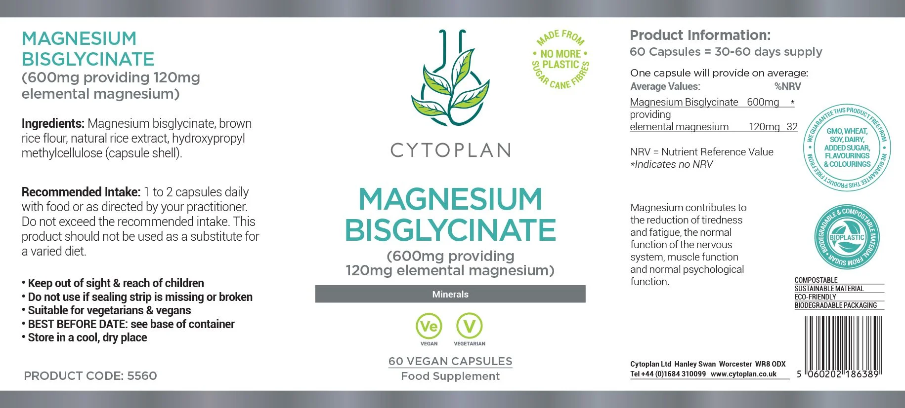 Magnesium Bisglycinate - Figura 2