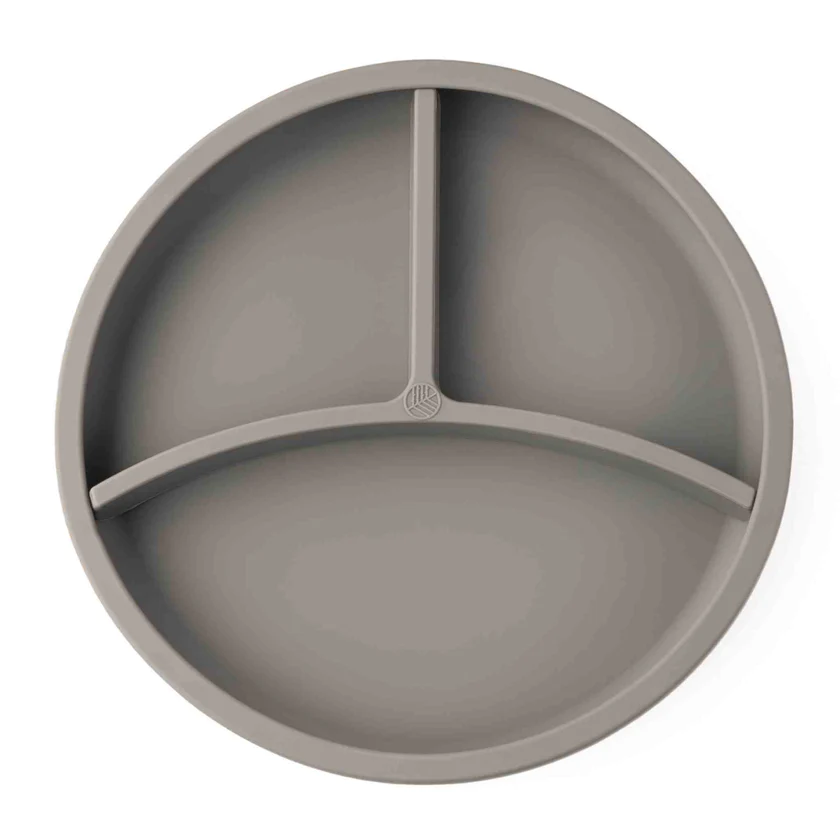 PJATË SILIKONI ME NDARJE ECO RASCALS – GRI