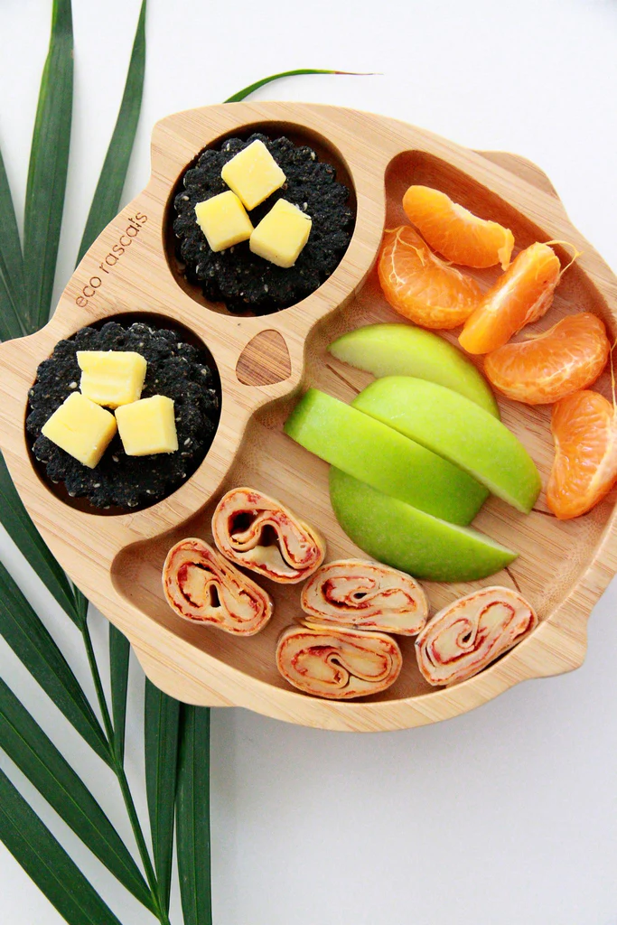 BAMBOO SUCTION PLATE – OWL GREY - Figura 3