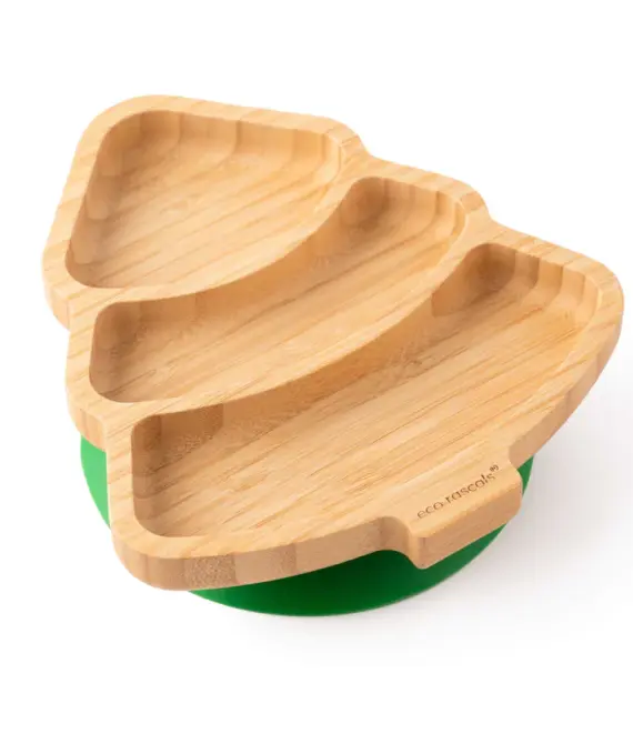 Bamboo Christmas- Tree Plate