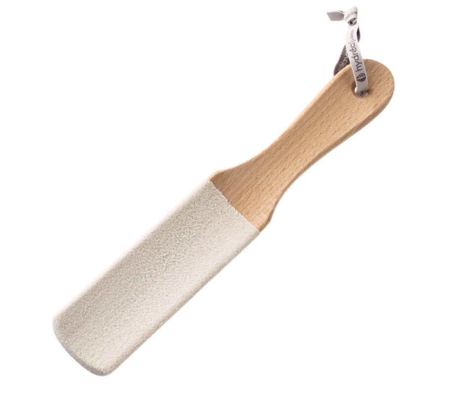Wooden Foot File Natural Pumicen 100% Beechwood