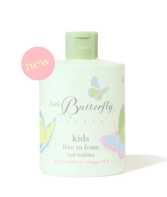 KIDS free to foam bath bubbles