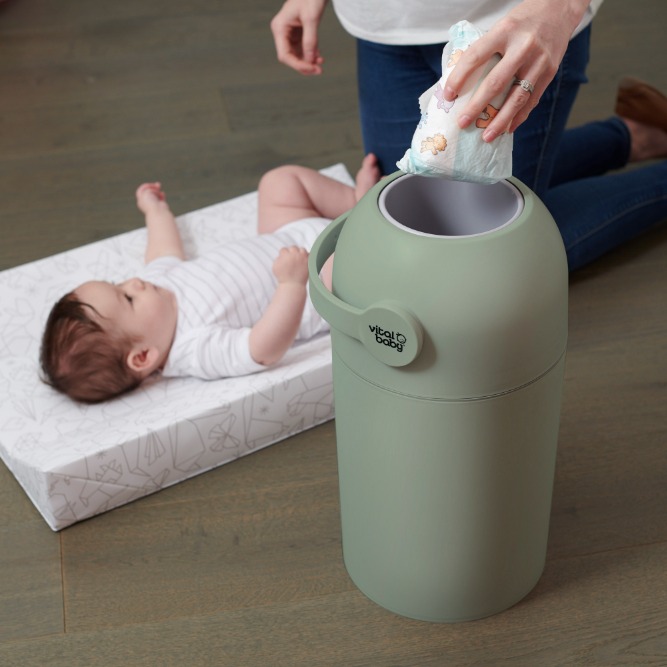HYGIENE odour-trap™ nappy disposal system- Green - Figura 4