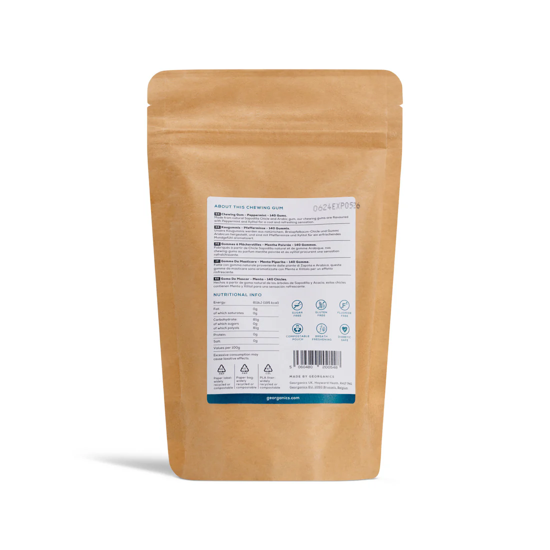 Chewing Gum Refill - Peppermint - Figura 2