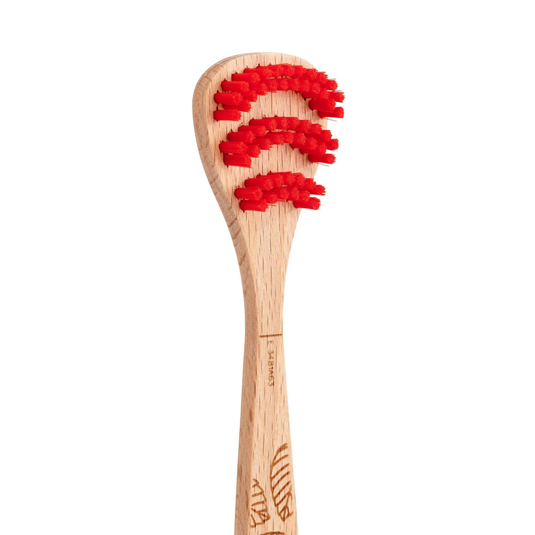 Beechwood Tongue Scraper - Figura 2