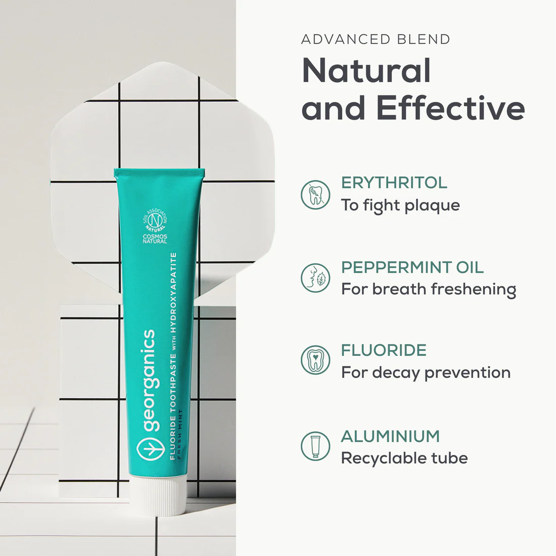 Toothpaste next generation with Hydroxyapatite - Fresh Mint - Figura 3