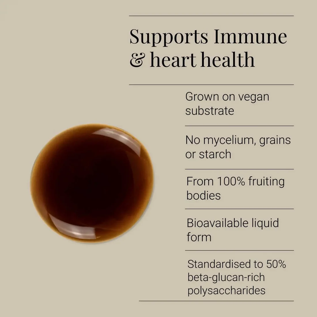 Reishi Extract Tincture, Organic - 50ml - Figura 2